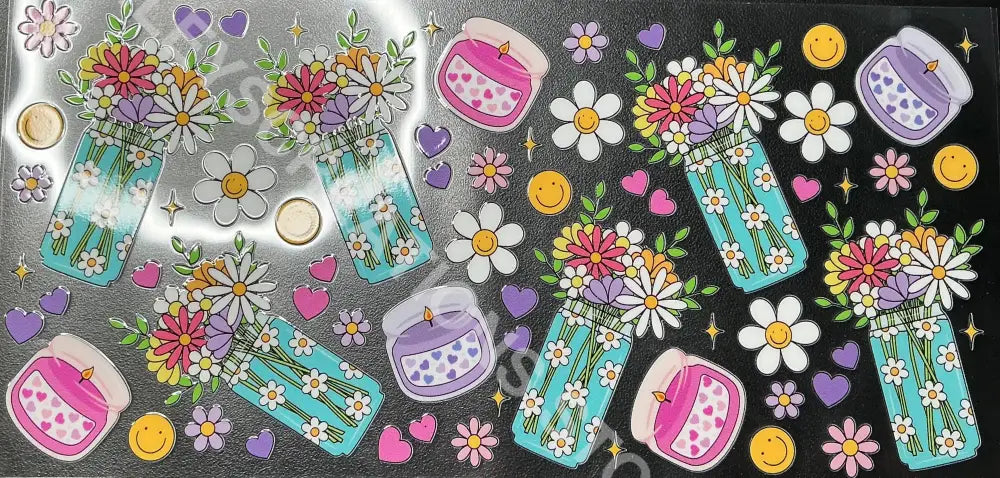 #174 FLOWERS/CANDLE