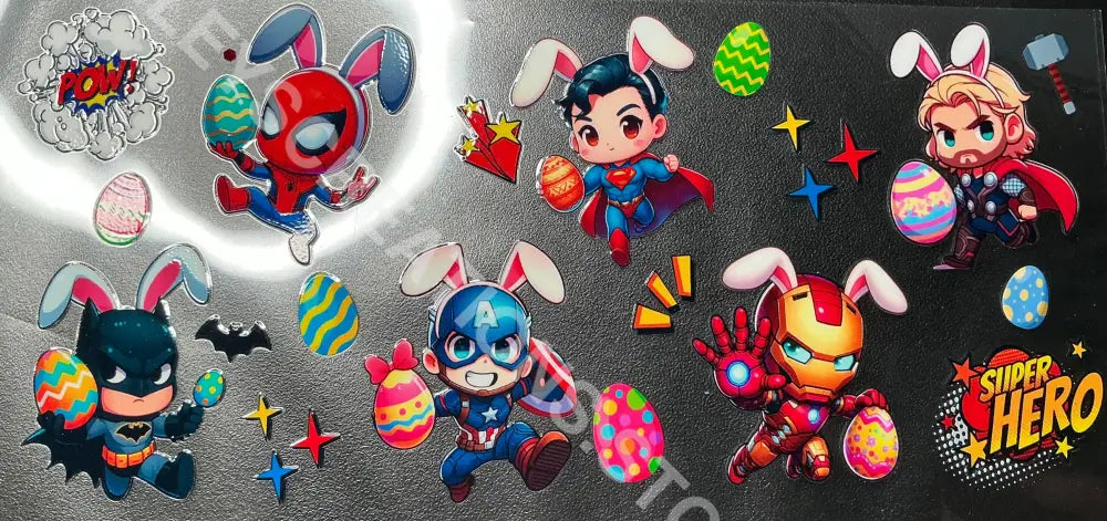 #211 EASTER SUPER HEROS