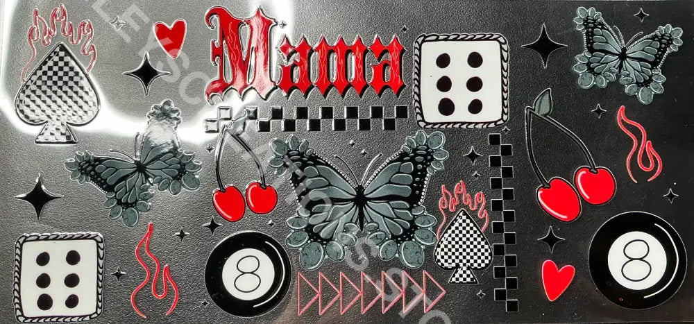 #300 MAMA BUTTERFLY 8BALL