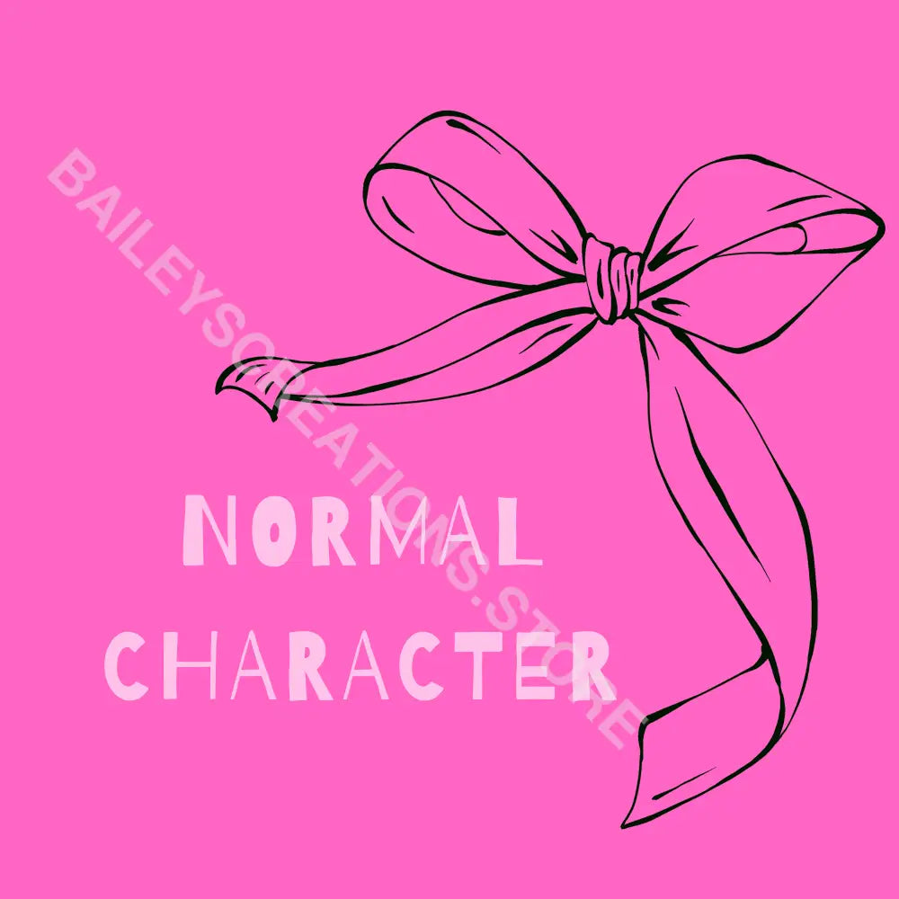 NORMAL CHARACTER