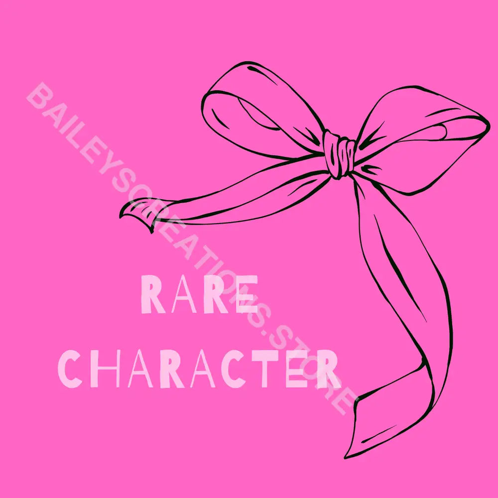 RARE CHARACTER